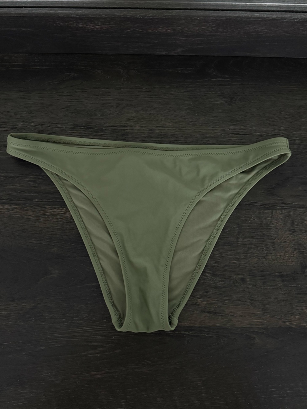 Aerie Cheeky Olive Green Bikini Bottom
